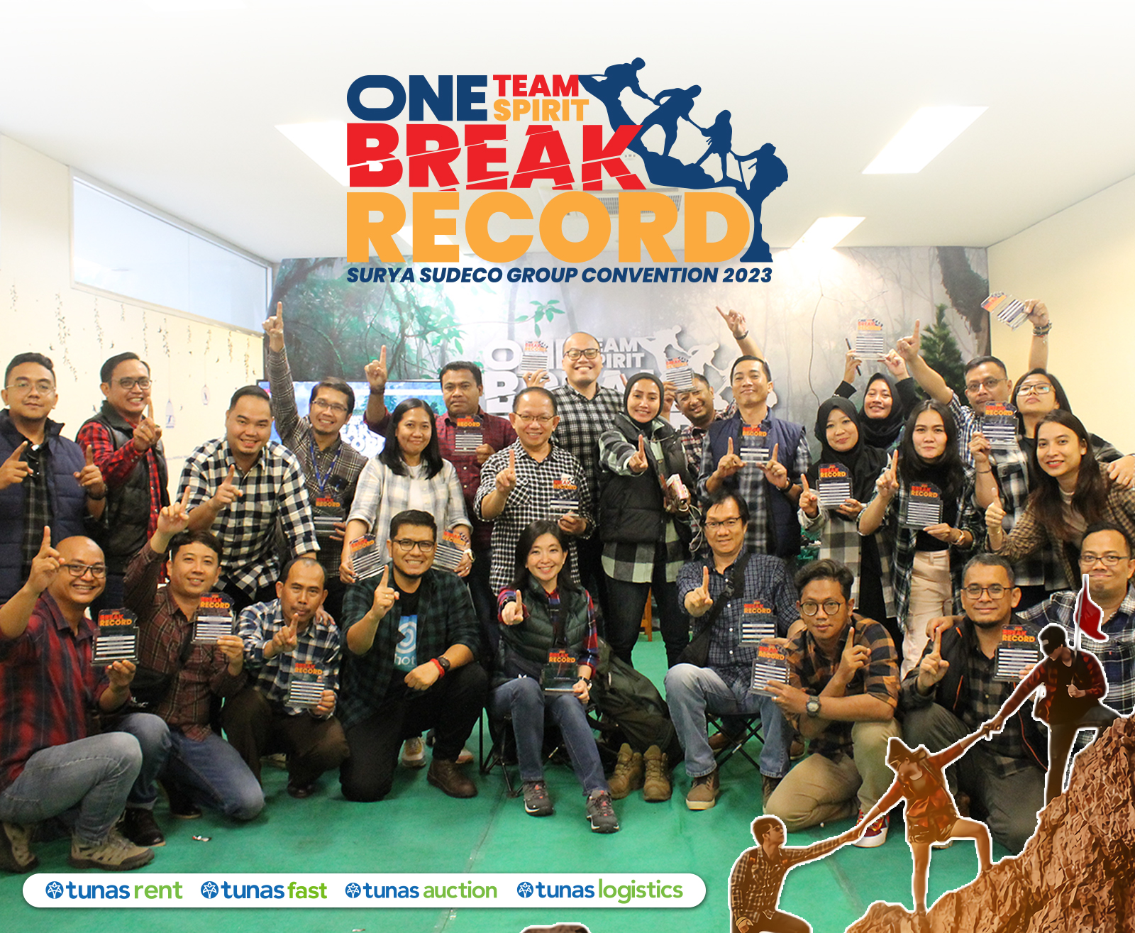 ONE TEAM ONE SPIRIT, BREAK RECORD