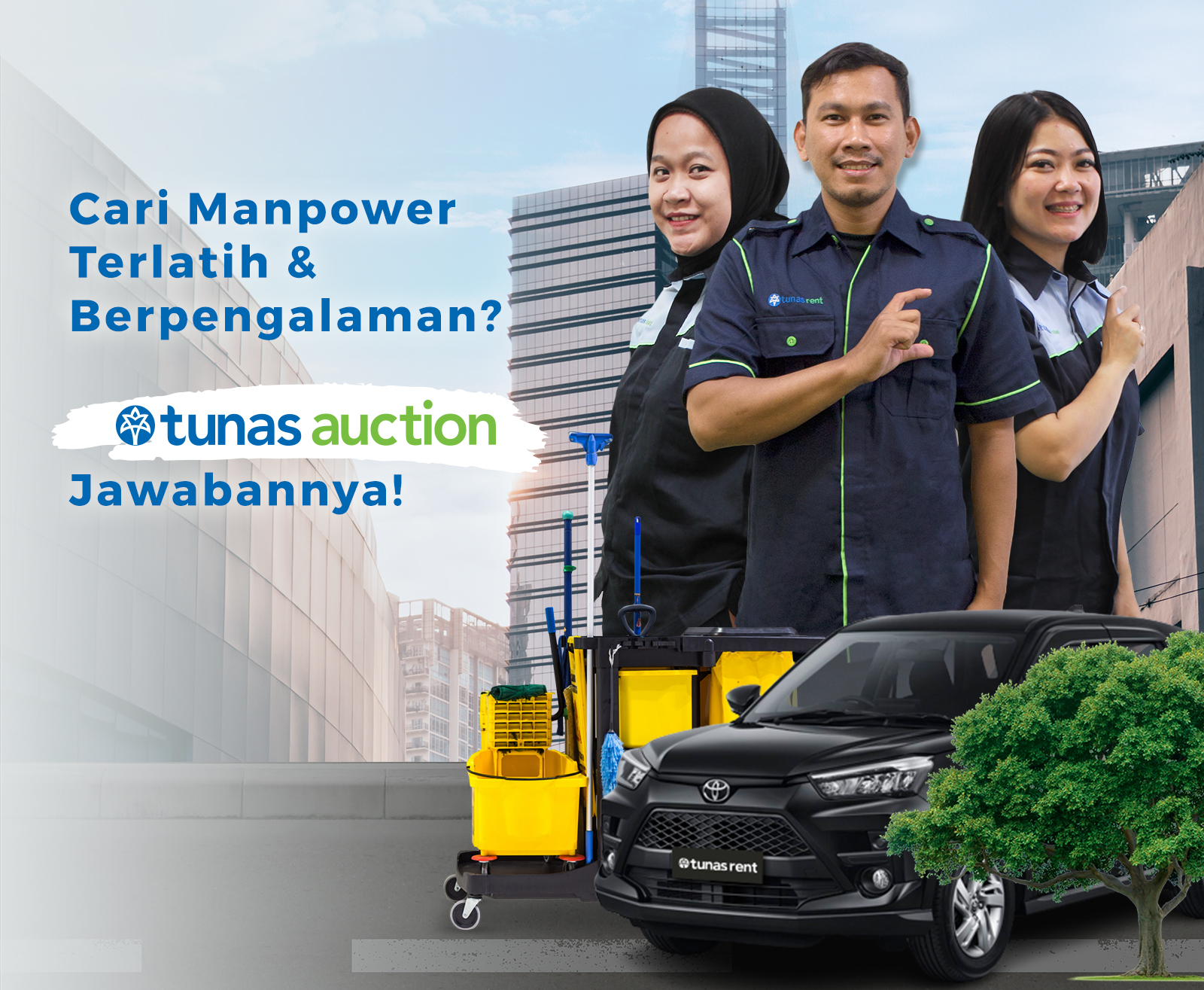 Cari Manpower Terlatih & Berpengalaman? Tunas Fast Jawabannya