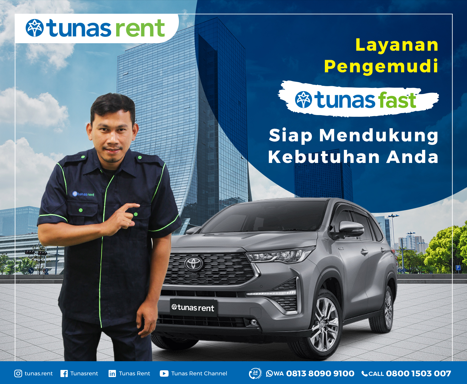 Layanan Pengemudi dari Tunas Fast Siap Mendukung Kebutuhan Anda