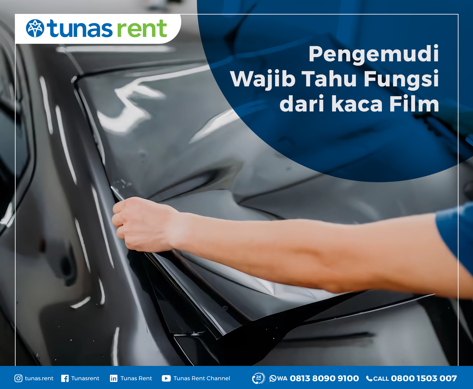 Pengemudi Wajib Tahu, Fungsi dari Kaca Film Mobil