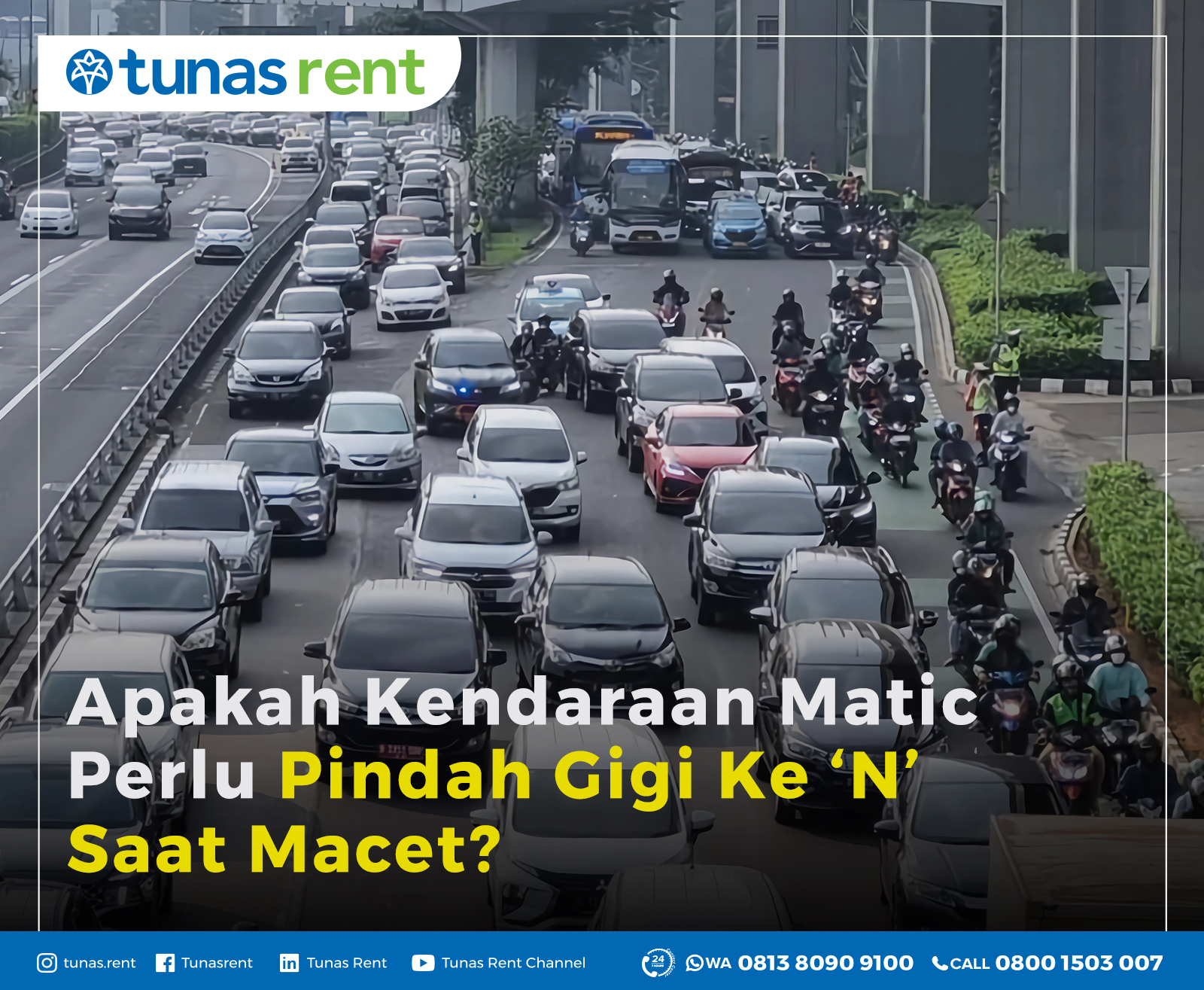 Apakah Kendaraan Matic Perlu Pindah Gigi Ke N Saat Macet?