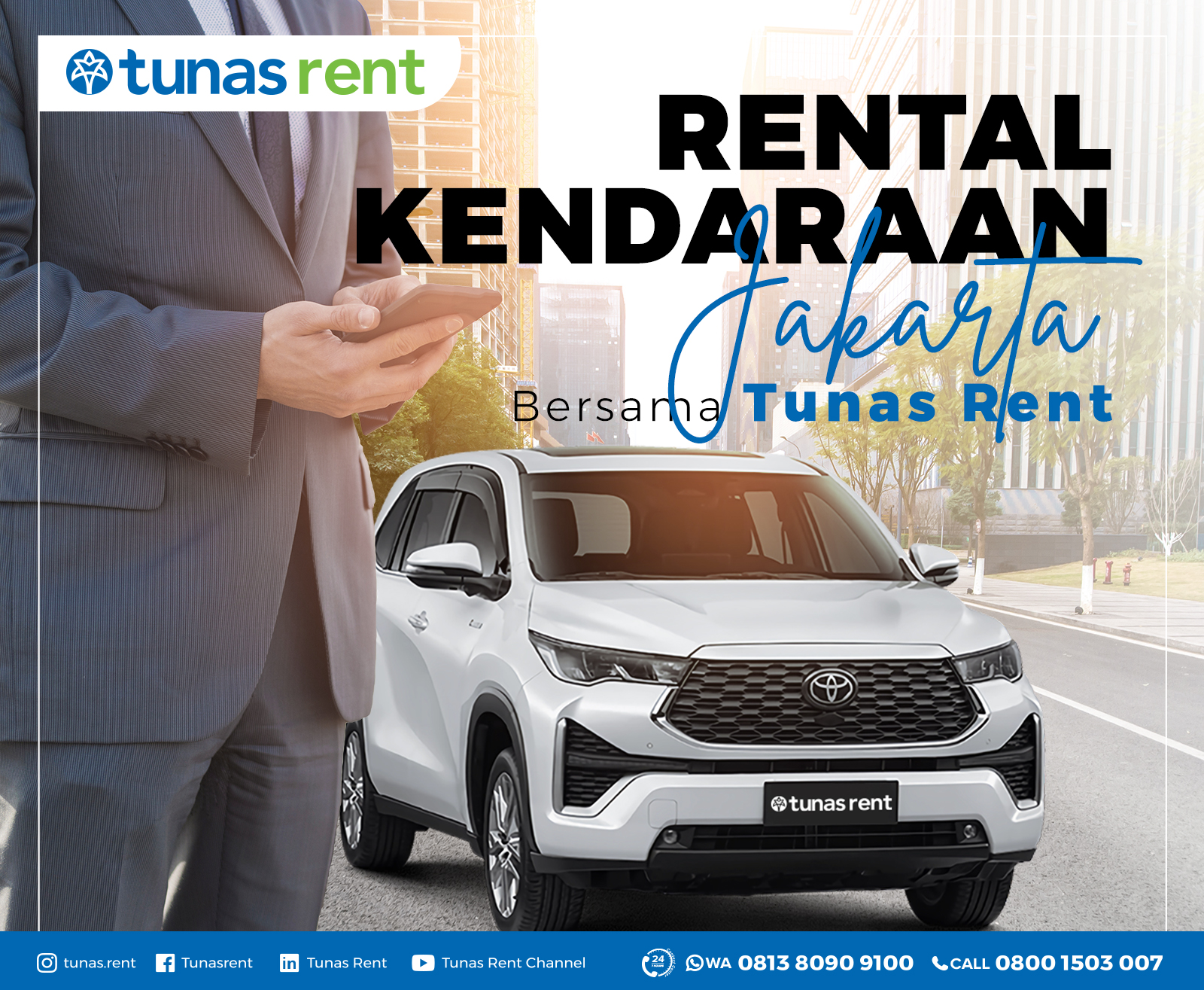 Rental Kendaraan Jakarta Bersama Tunas Rent