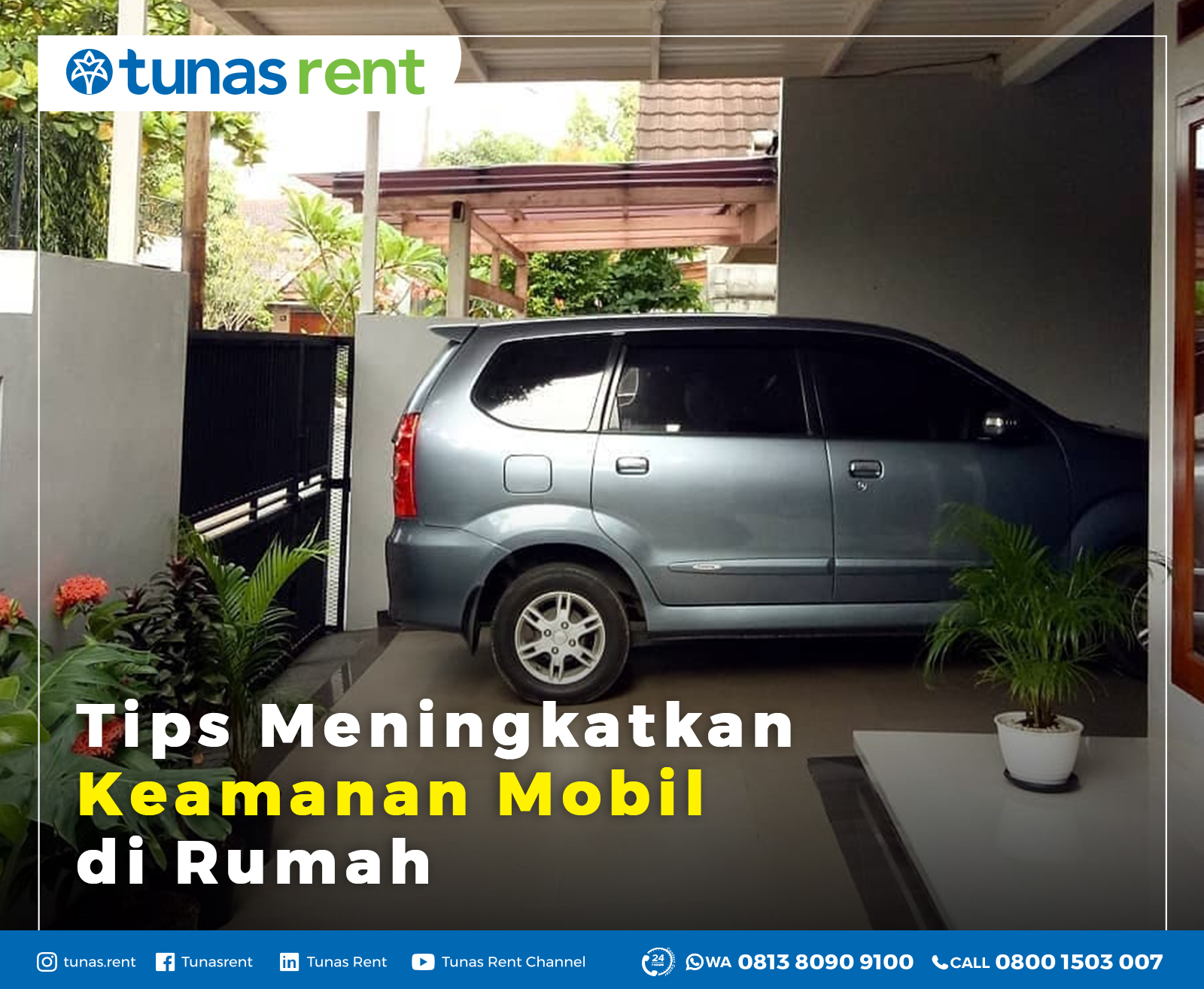 Tips Meningkatkan Keamanan Mobil di Rumah