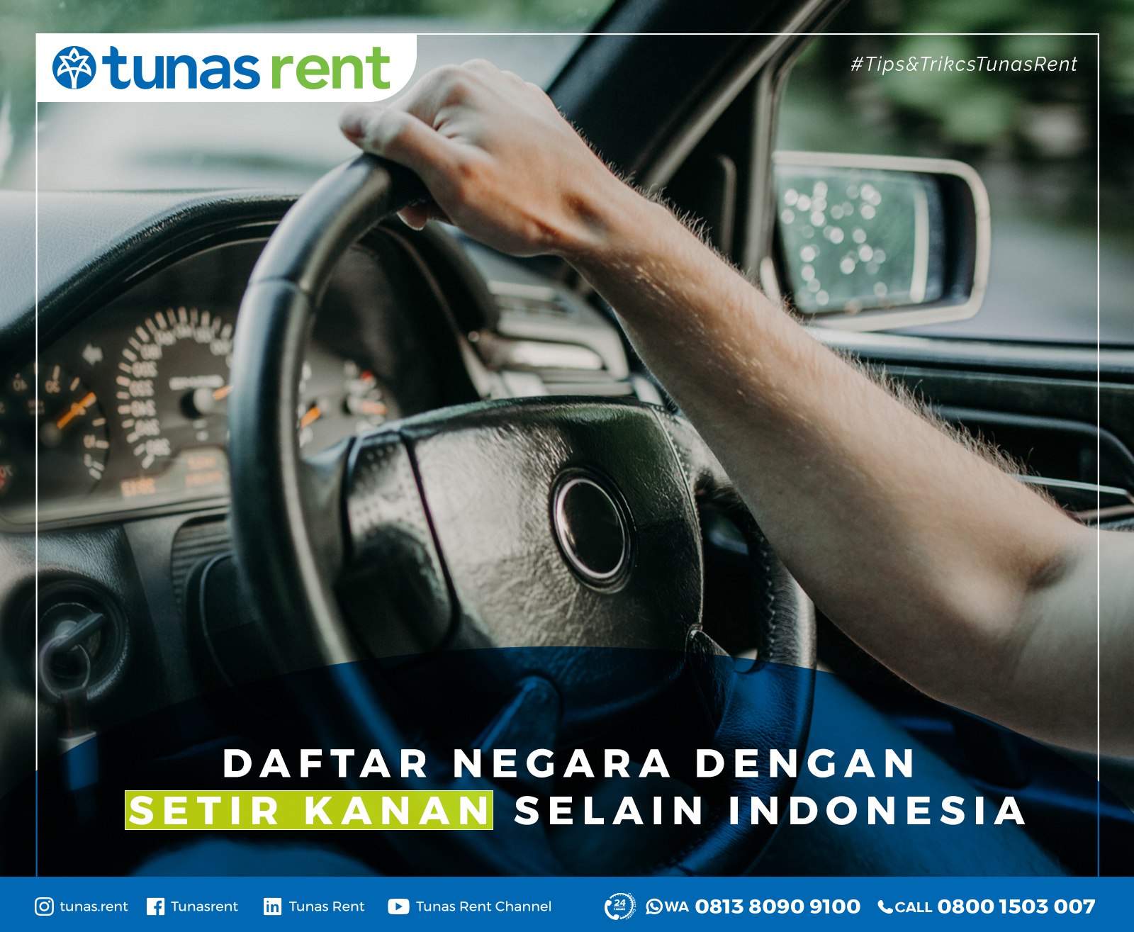 Daftar Negara dengan Setir Kanan Selain Indonesia