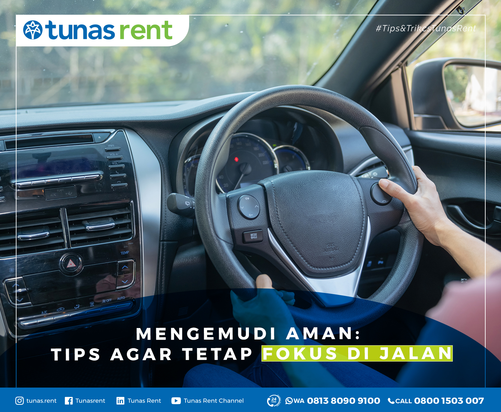 Mengemudi Aman: Tips Agar Tetap Fokus di Jalan