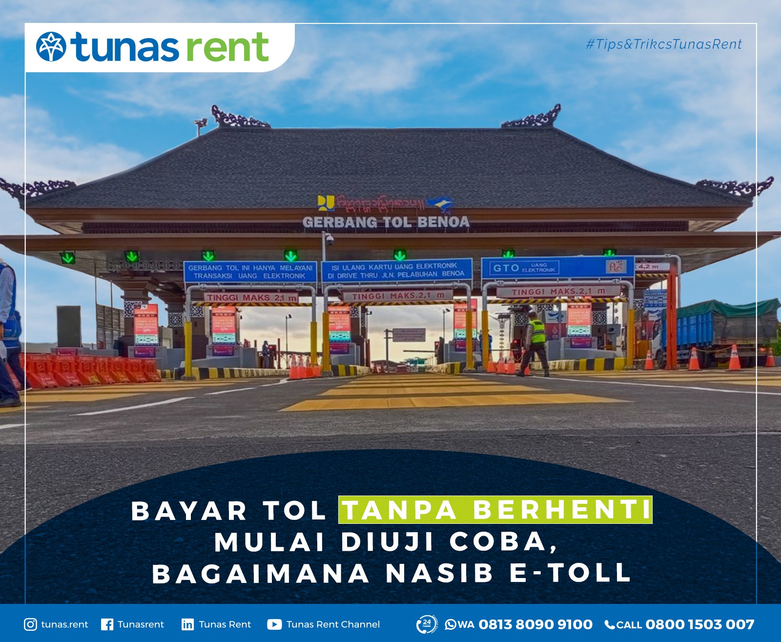 Bayar Tol Tanpa Berhenti Mulai Diuji Coba, Bagaimana Nasib E-Toll?